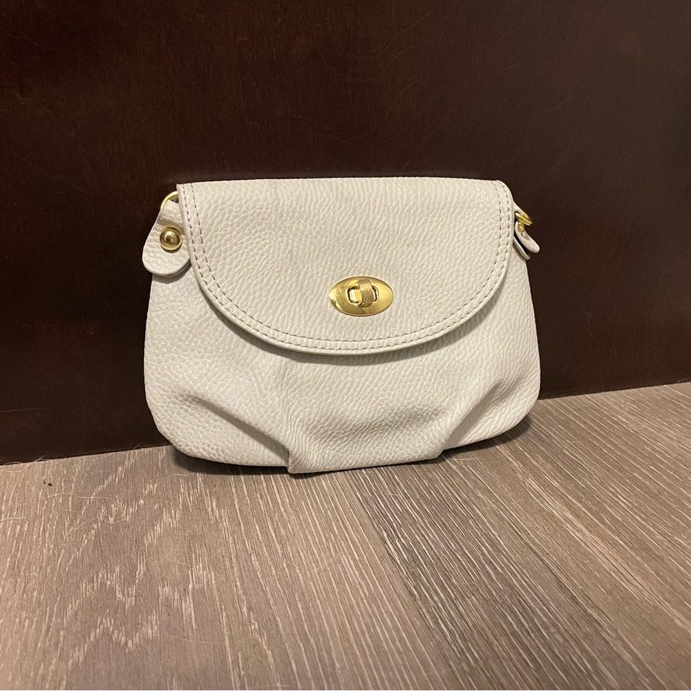 Cream colored mini bag